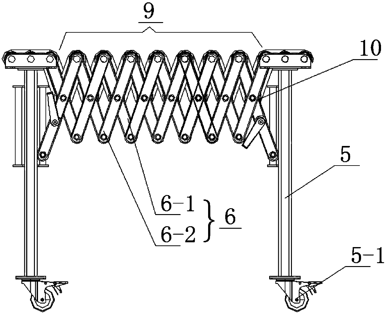 Connecting piece and transmission unit and transmission device using the same