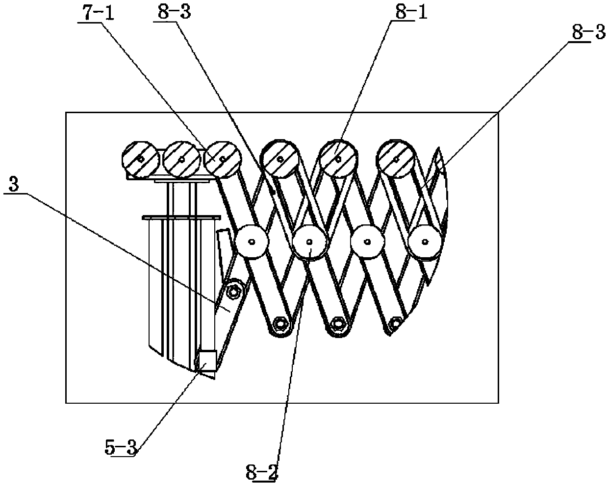 Connecting piece and transmission unit and transmission device using the same