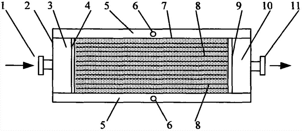 Reaction processor for directly oxidizing residual sludge by using micro-currents