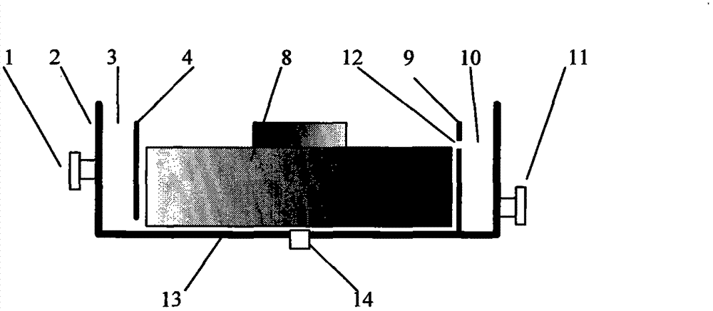 Reaction processor for directly oxidizing residual sludge by using micro-currents