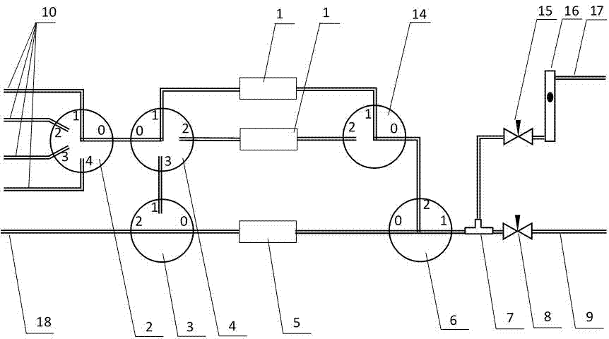 Single-package dynamic air distributing device