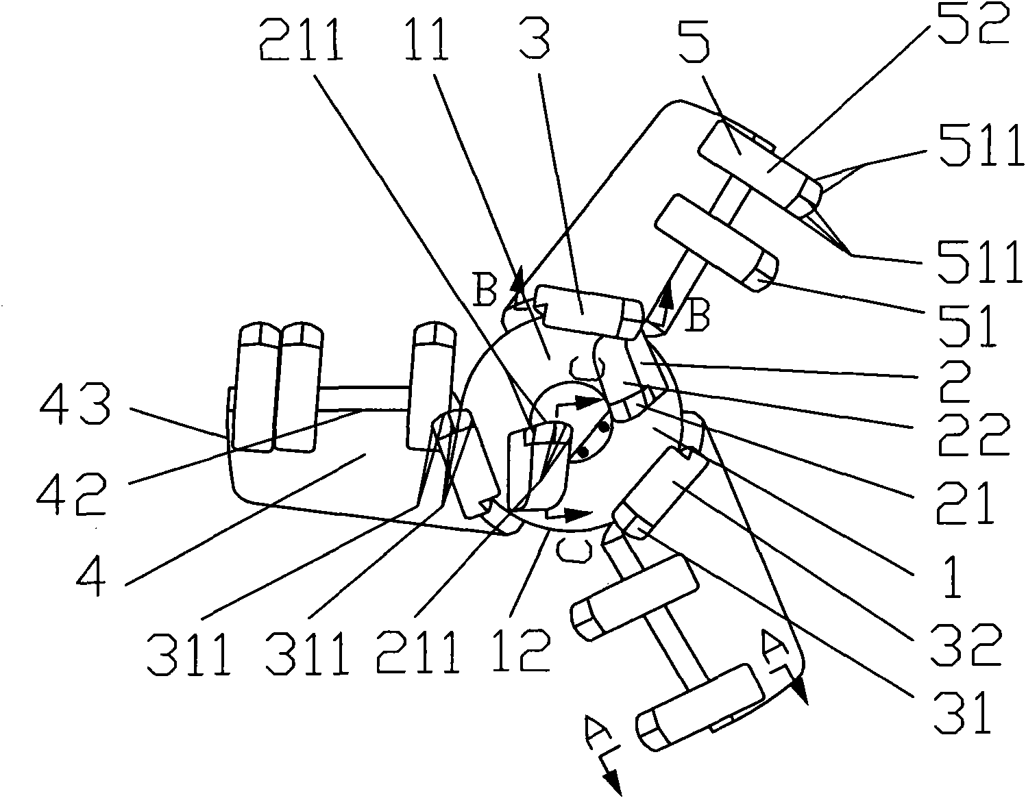 Efficient high-strength composite drill bit