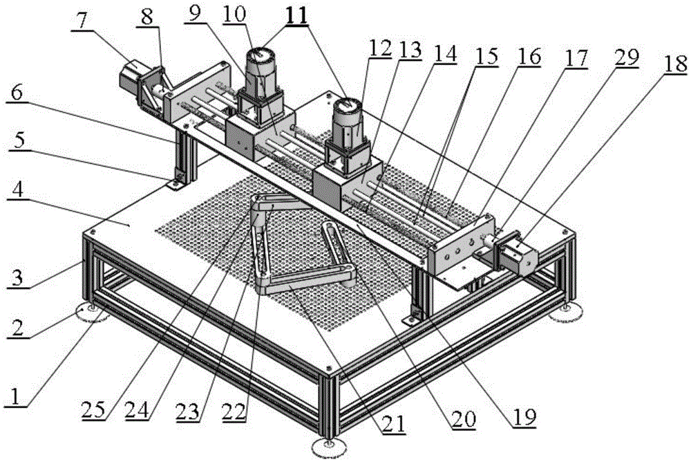 A Hybrid Drive Reconfigurable Five-bar Mechanism Experiment Bench