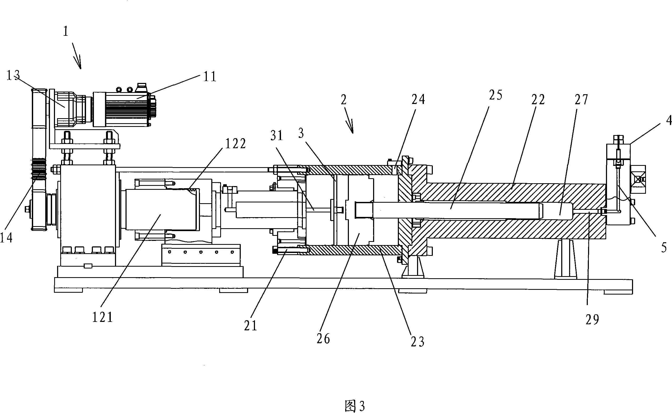 Hydraulic forming equipment