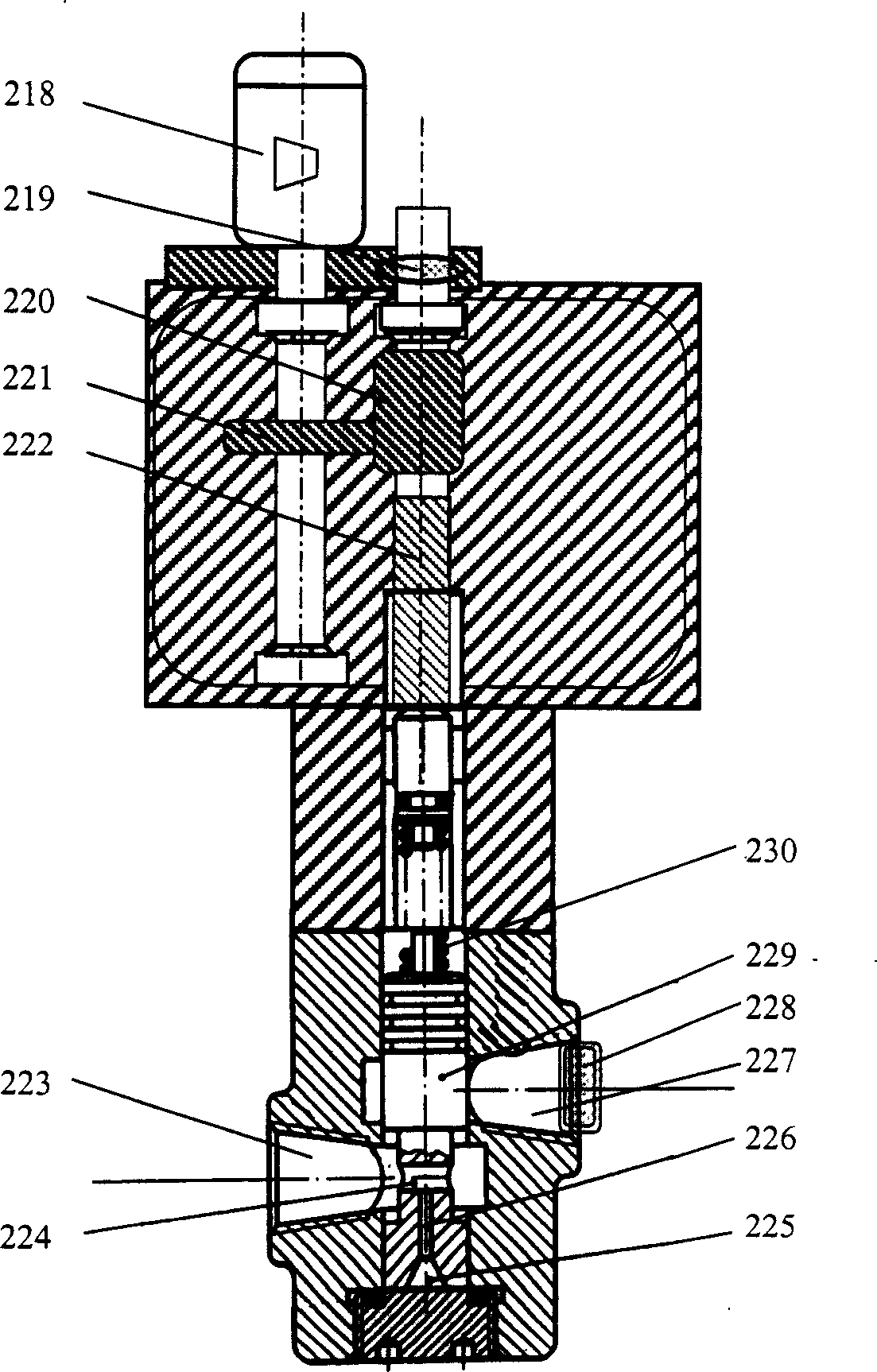 Automatic turning system of cooking machine and cooking machine