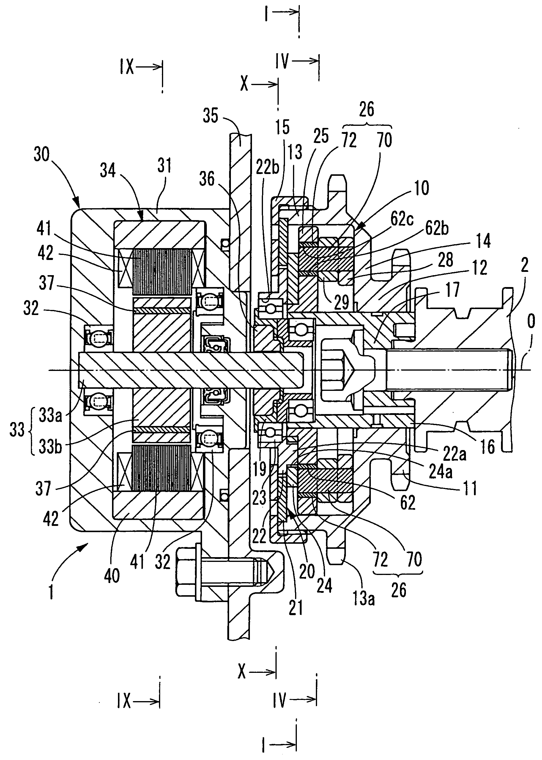 Valve timing adjustment device