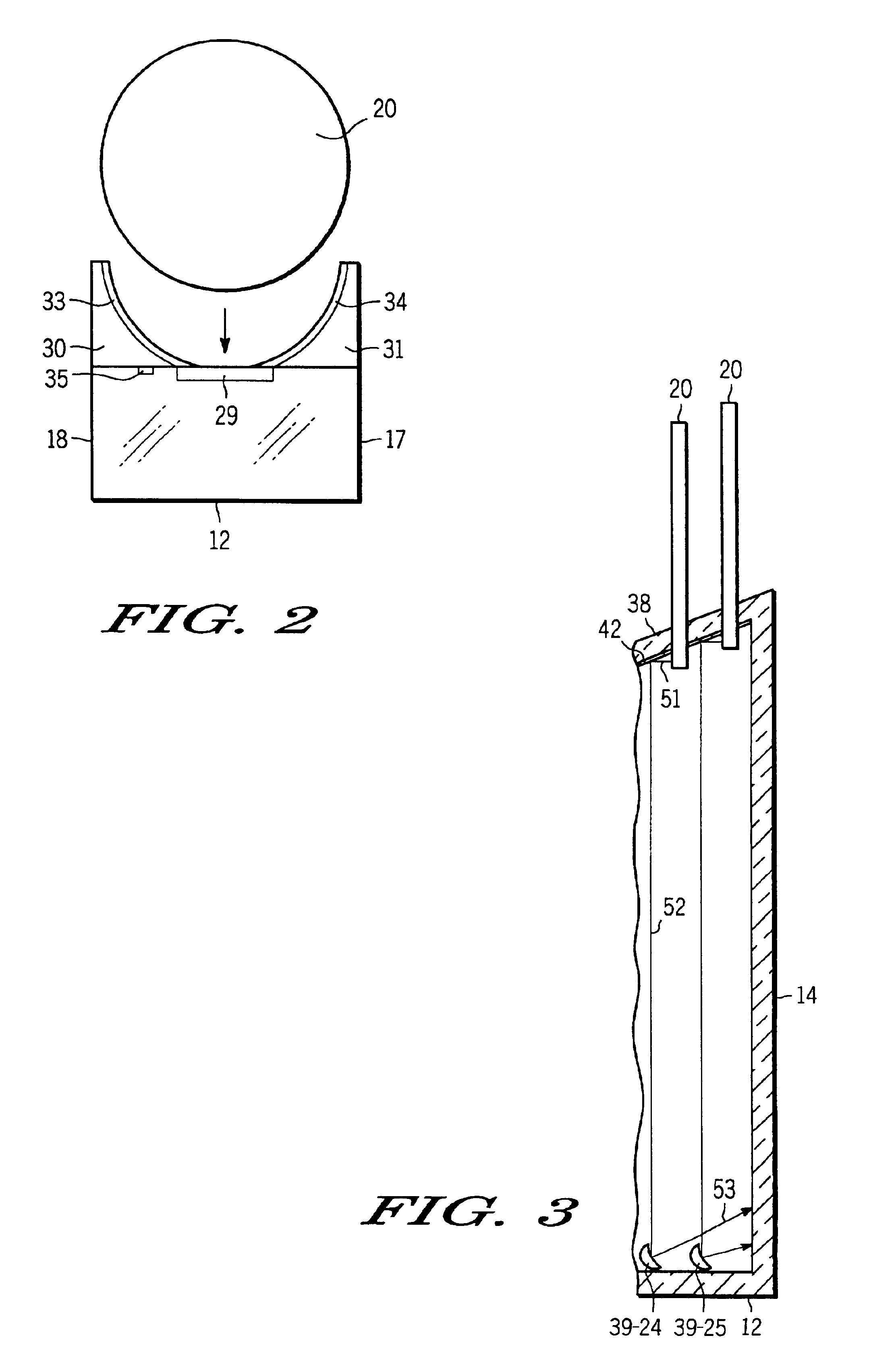 Apparatus for reading marks on a semiconductor substrate