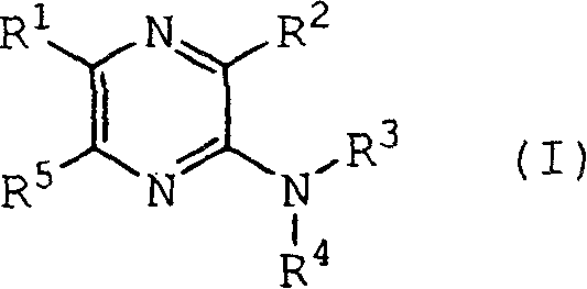 Pyrazine derivatives and pharmaceutical use thereof