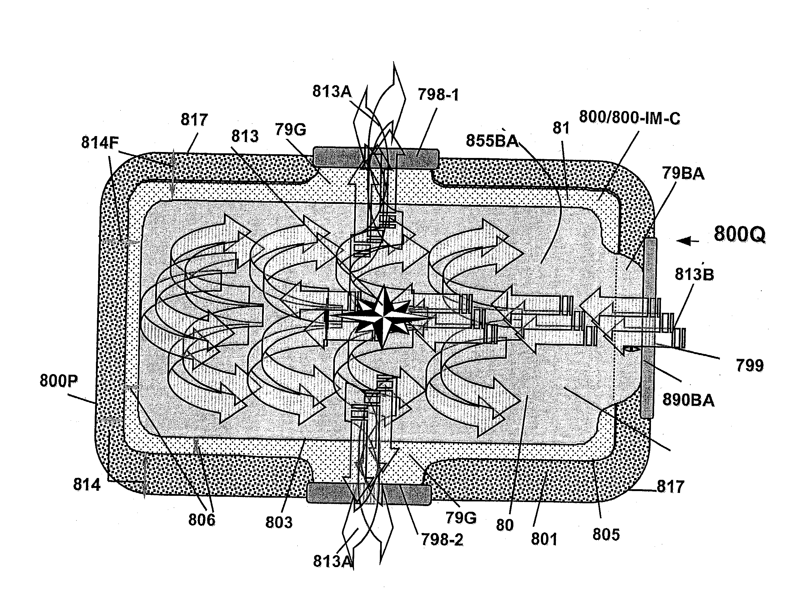 Energy pathway arrangement