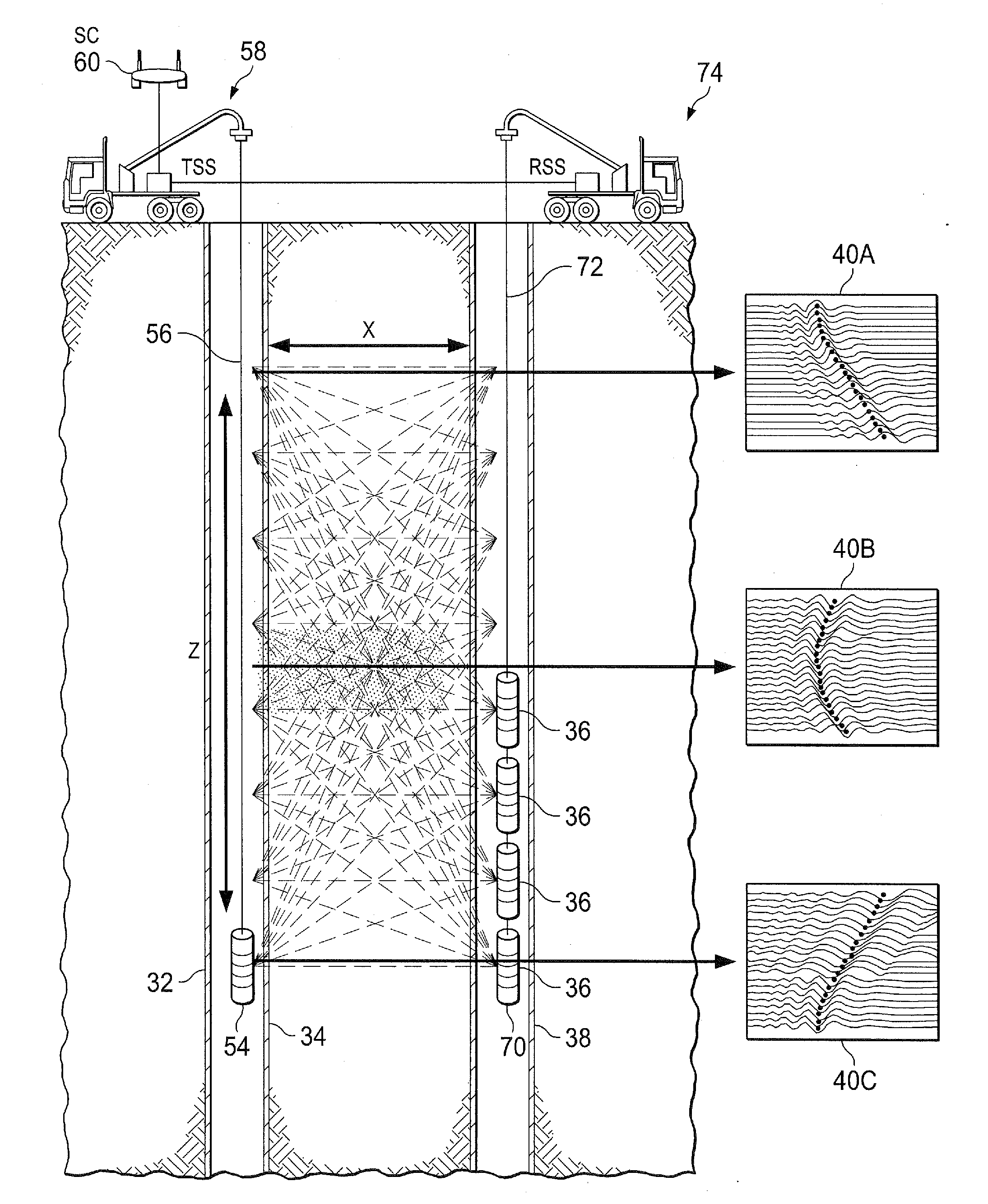 Super-resolution formation fluid imaging with contrast fluids