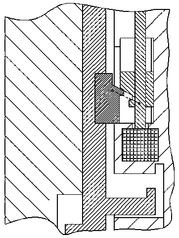 Transformer installation device with sliding chute