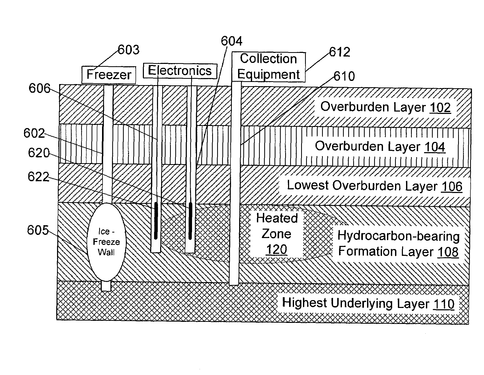 System and method for extraction of hydrocarbons by in-situ radio frequency heating of carbon bearing geological formations