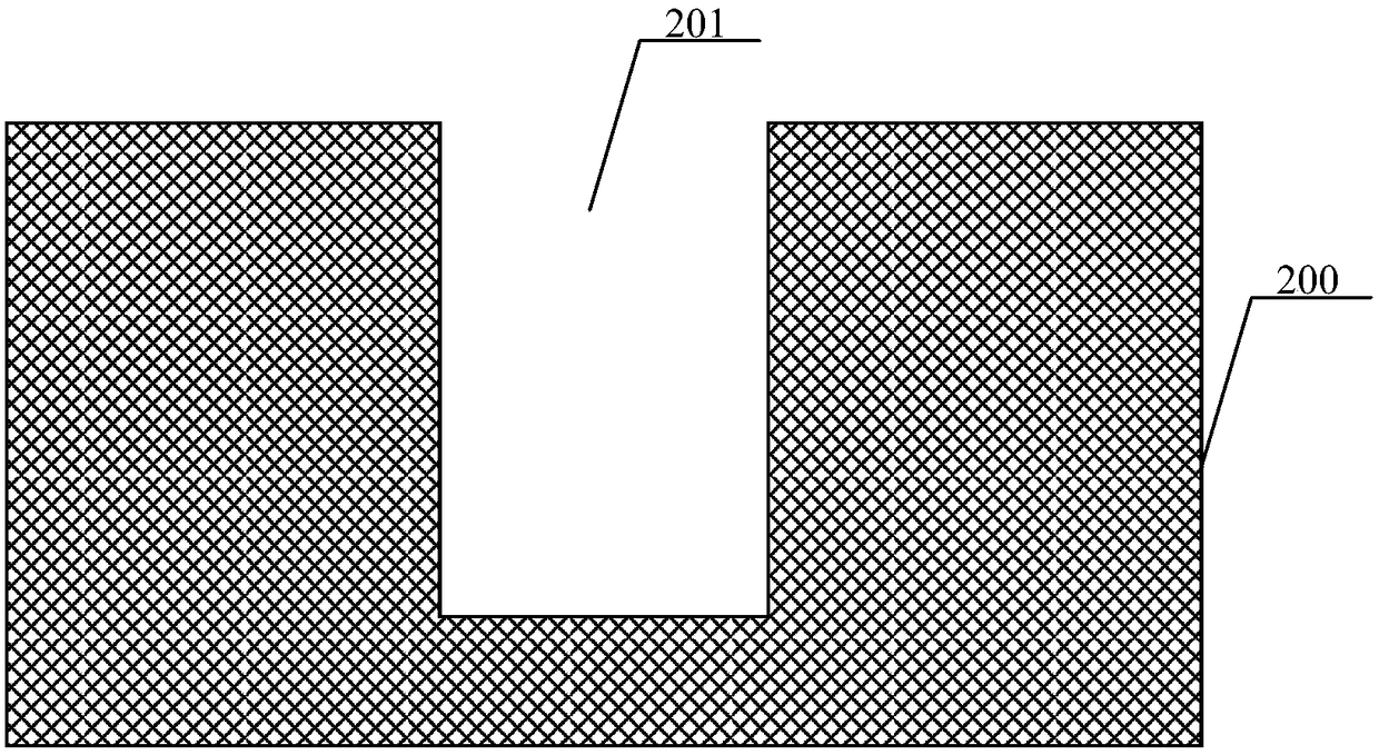 Conductor structure, capacitor array structure and preparation method