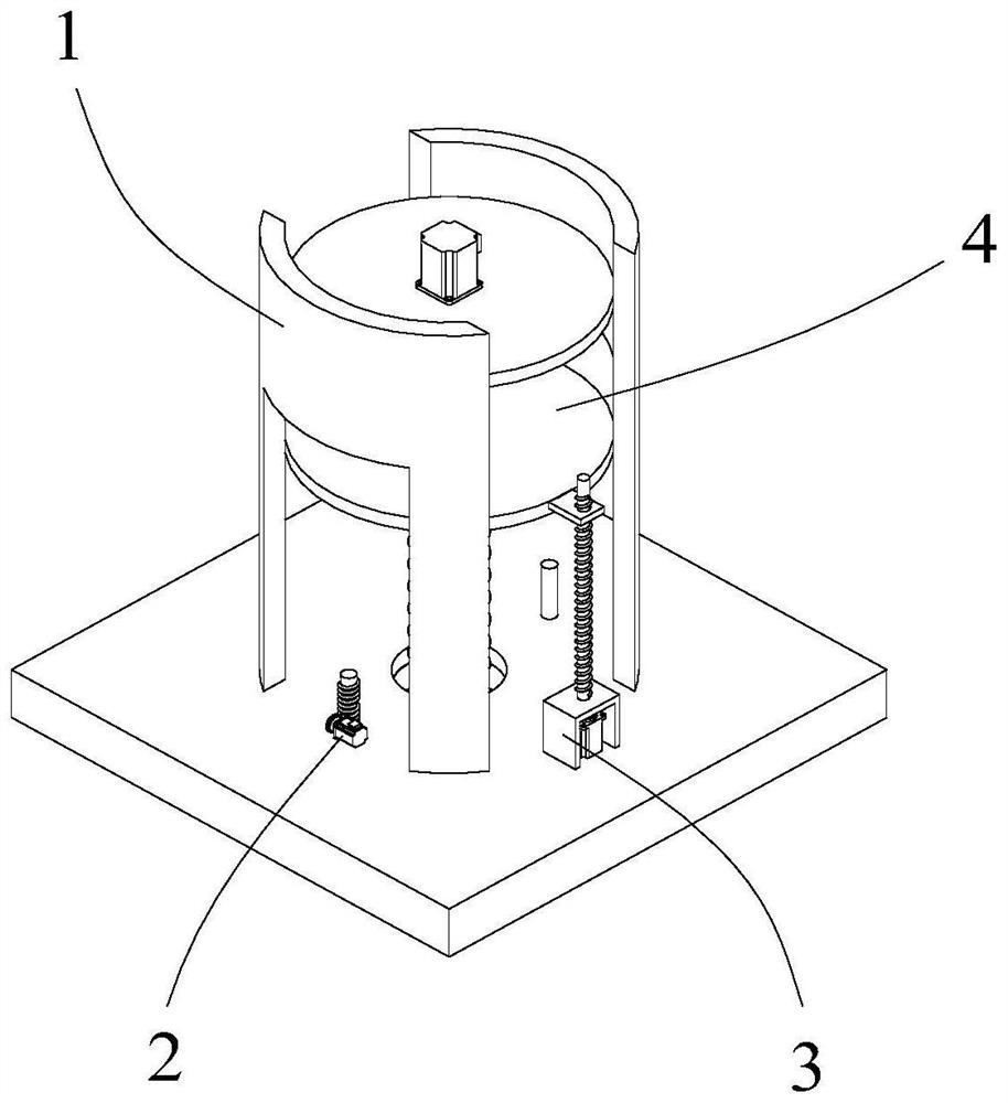 Sampling device for soil detection