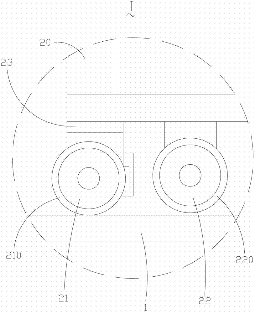 Liquid crystal display panel conveying system and automatic crane thereof