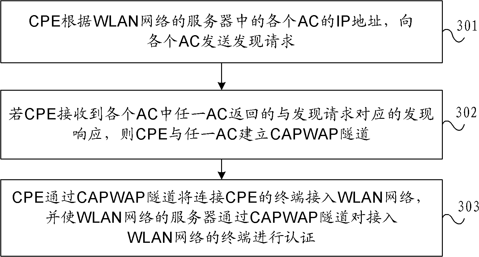 Method and customer premise equipment (CPE) for terminal access authentication