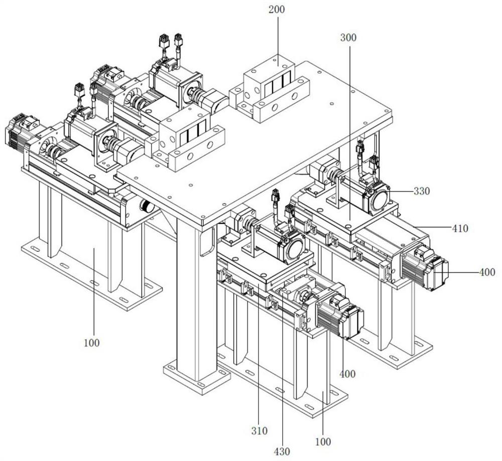 A device for flattening the end face of a cell