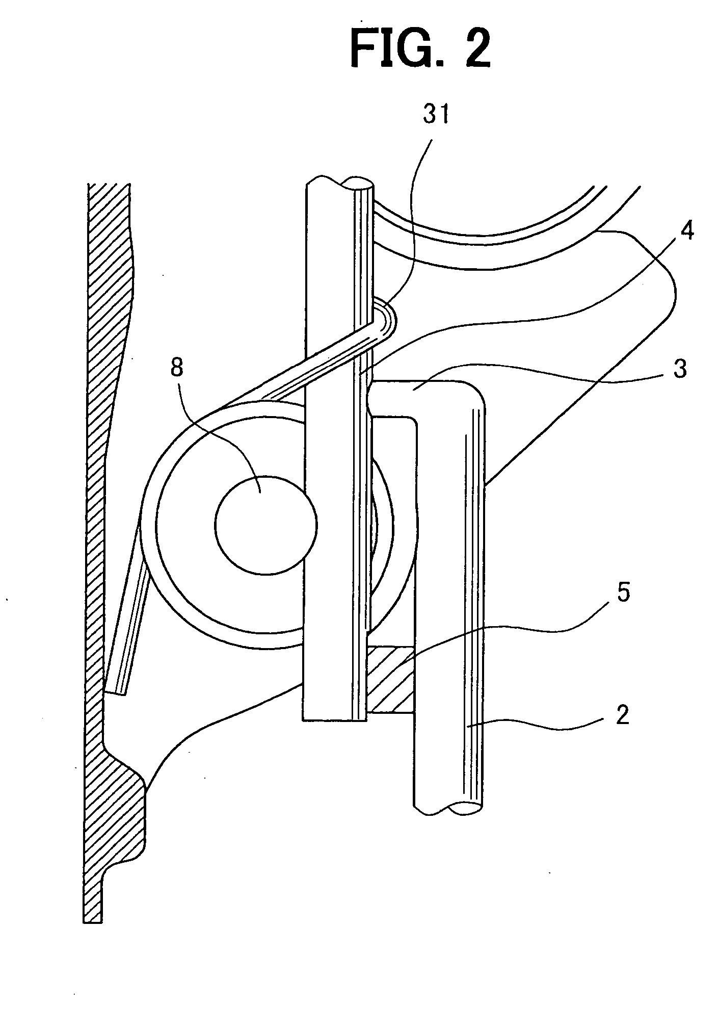 Pedal force detection device