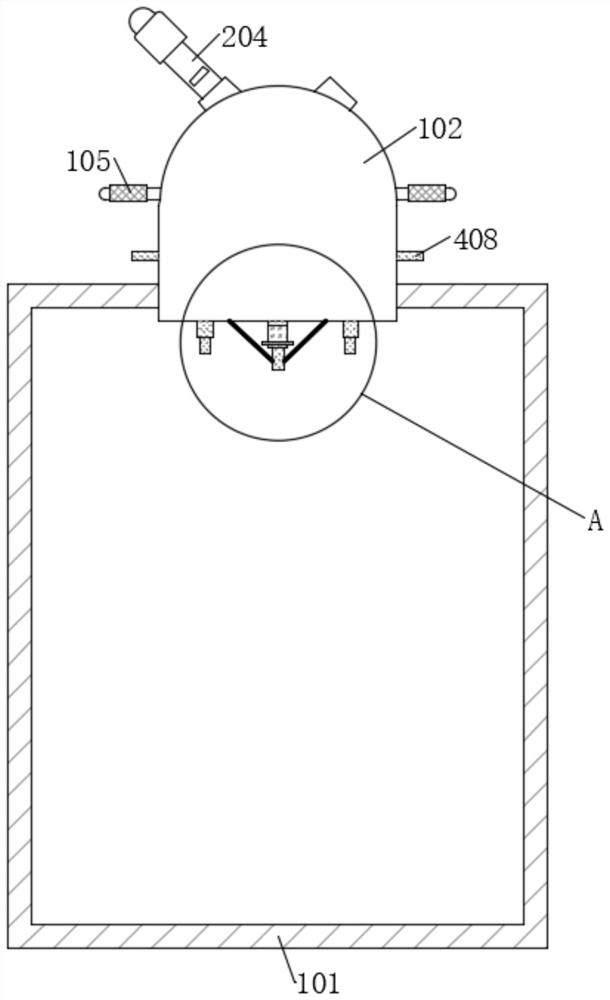 Electric power high-voltage cabinet with overheating warning and repair assisting functions