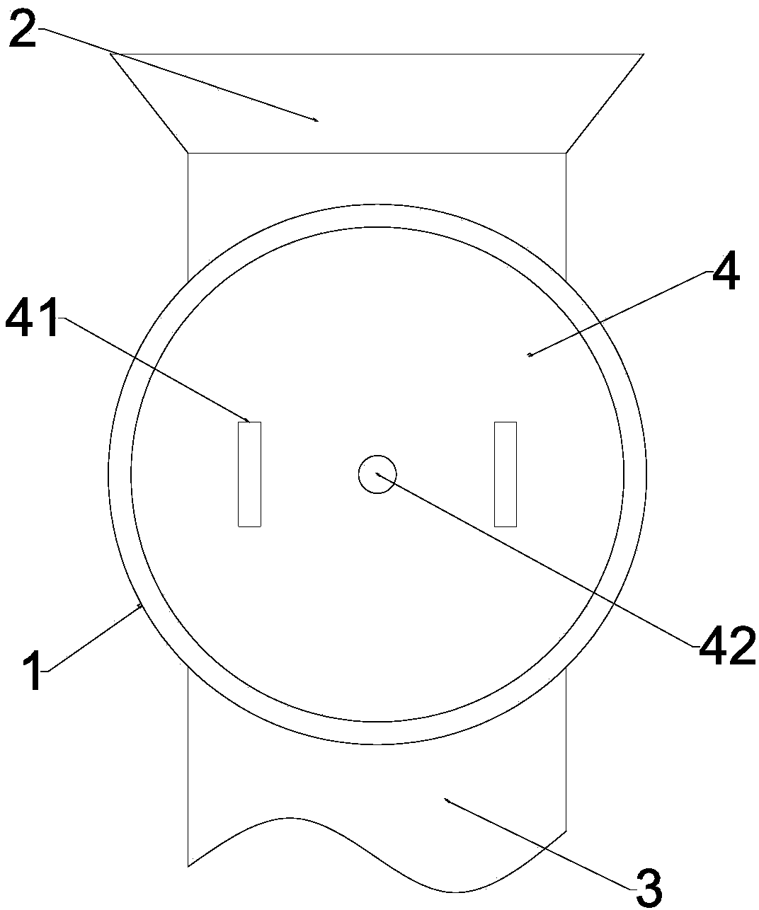 Household domestic wastewater filtering and treatment device