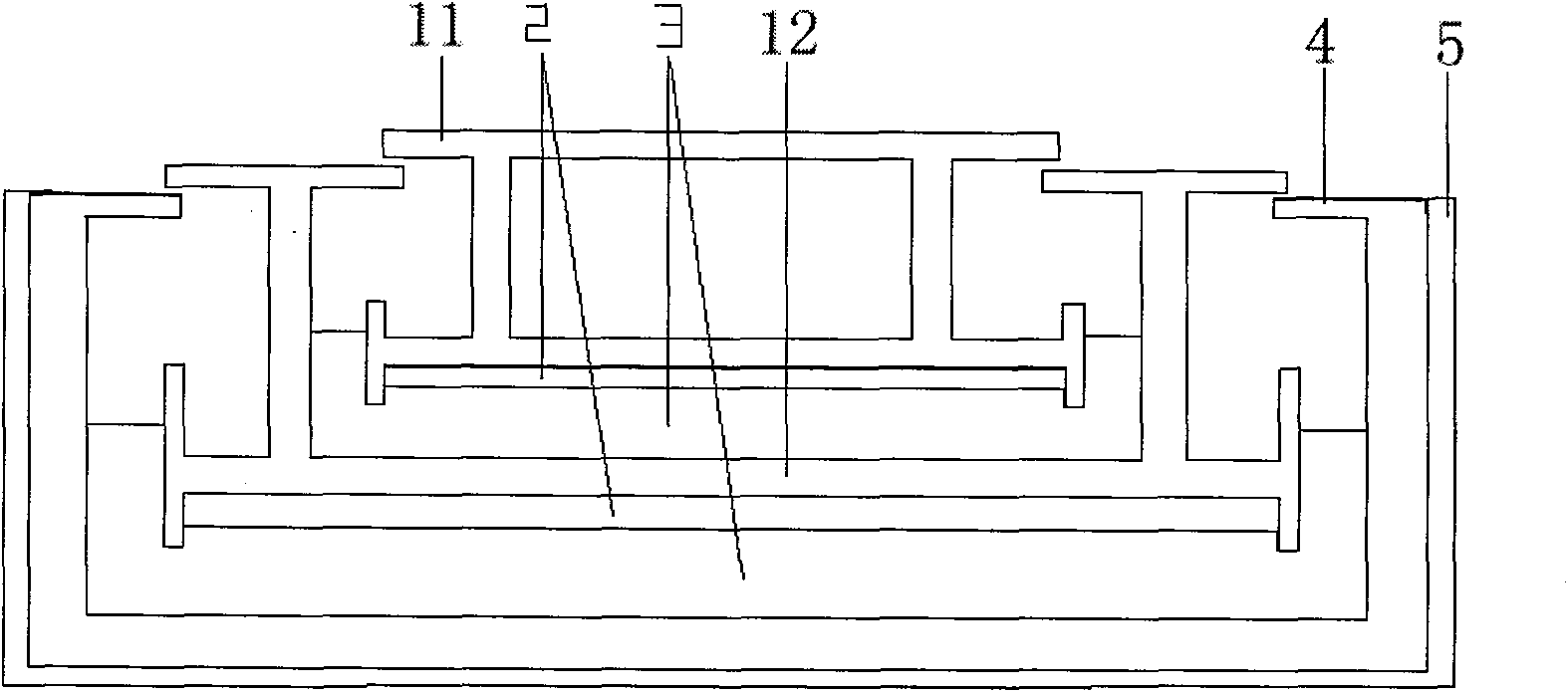 Leakage-free lateral wall type air-cushion conveying boat system