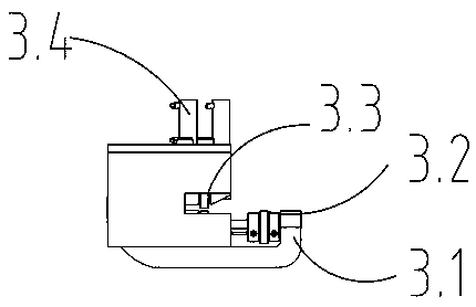 Detection device for band saw blade and straightening machine