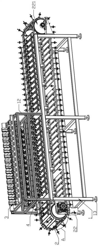 Orange sectioning machine