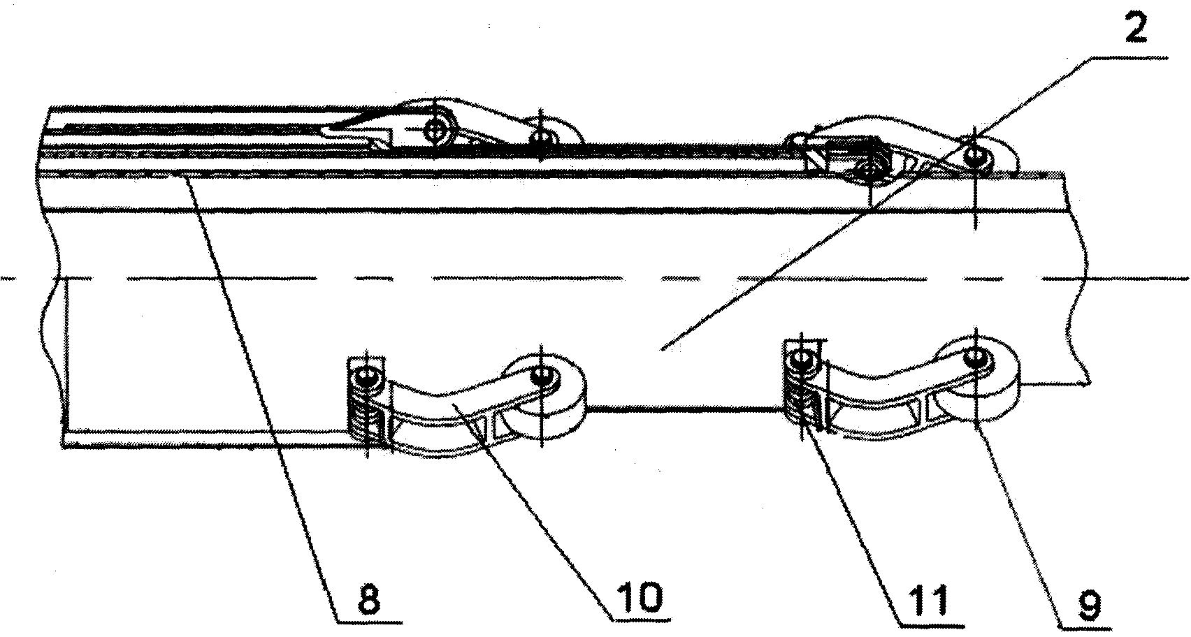 A wire rope driven deployment sleeve