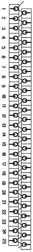 A method for weaving wavy convex strips