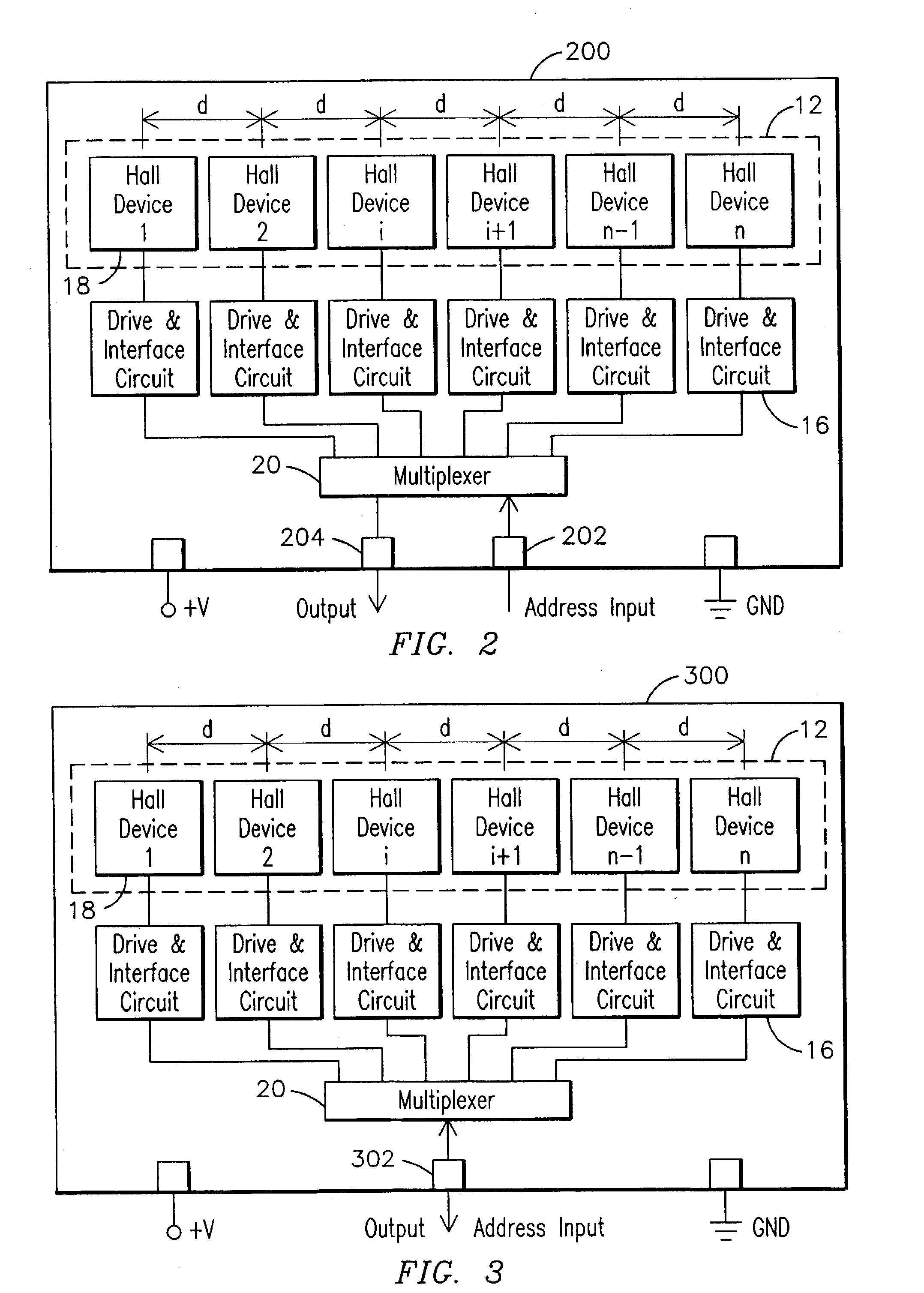 Integrated galvanomagnetic sensor array system