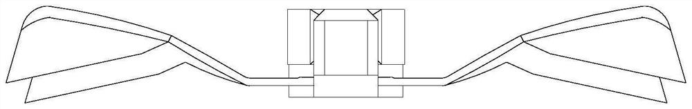 Cooling fan blade device