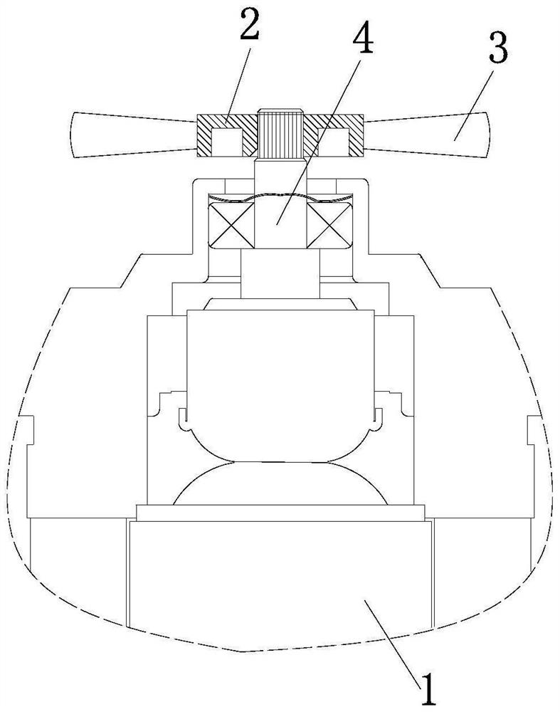 Cooling fan blade device