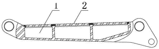 Electronic beam welding method of sealing thin-wall aluminium alloy frame