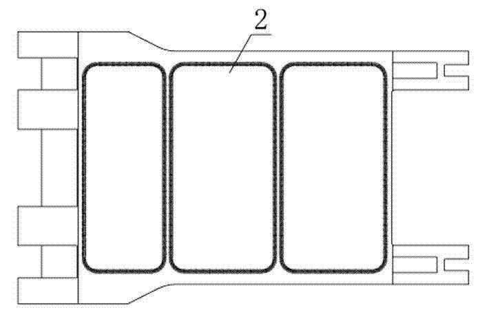 Electronic beam welding method of sealing thin-wall aluminium alloy frame