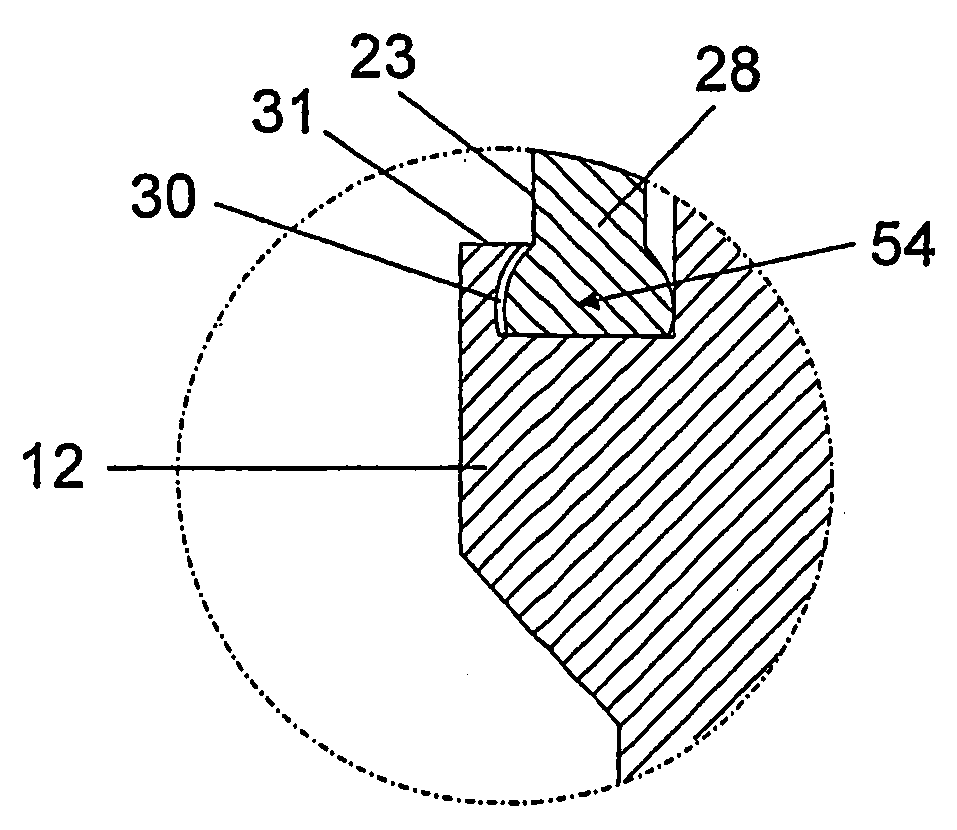 Lamp with a Holder on One Side