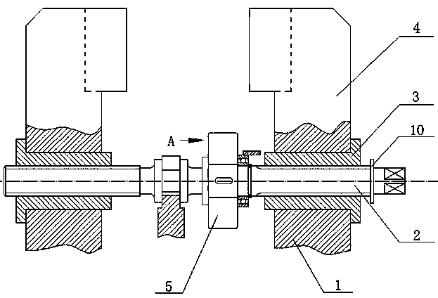 Pressure-controlling limiting type anti-loosing fixture