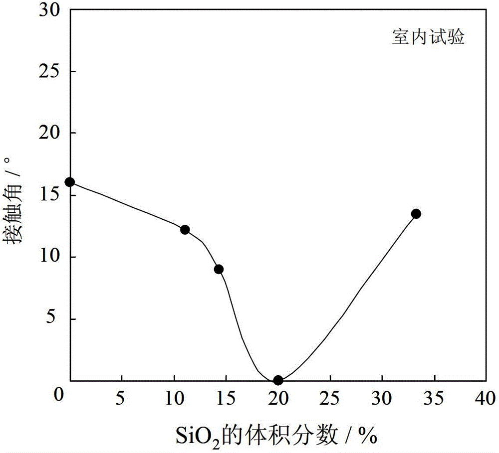 Method for preparing self-cleaning antifogging coating film