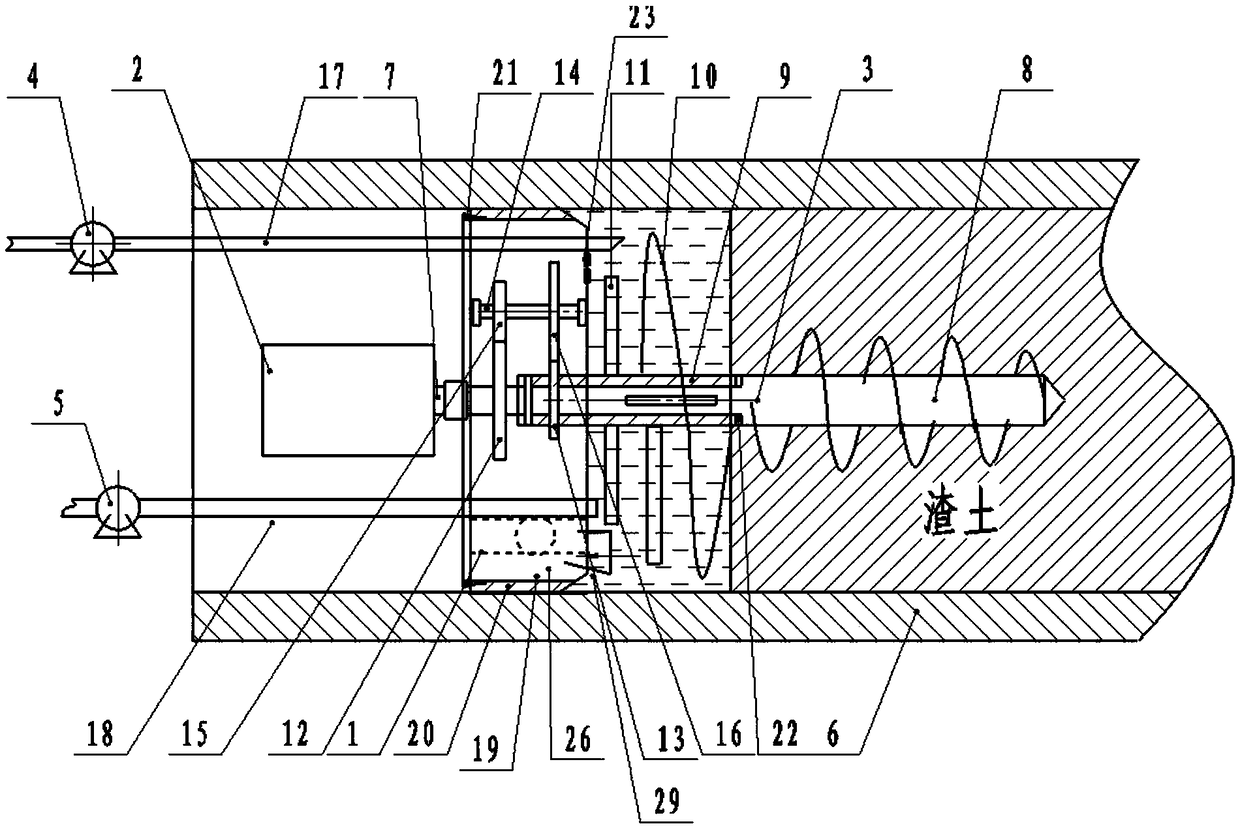 Automatic transferring system and method for muck after manual pipe jacking