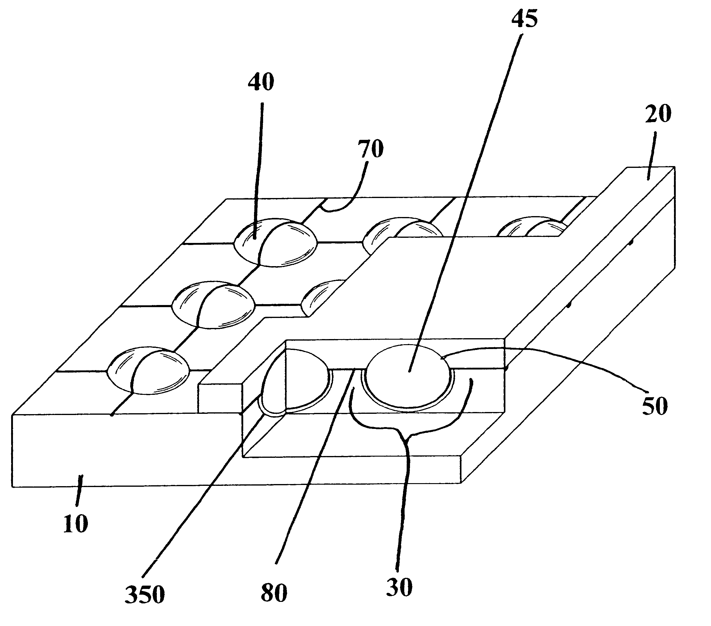 Method for testing a light-emitting panel and the components therein