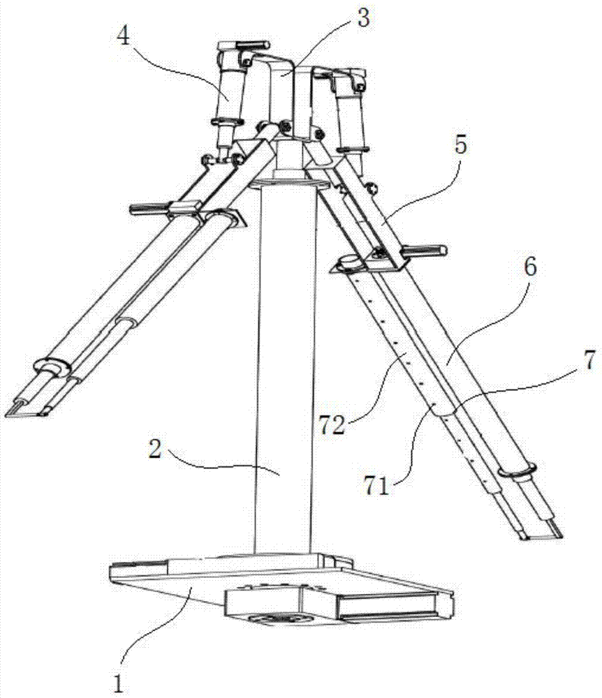 Vehicle-mounted spraying mechanism