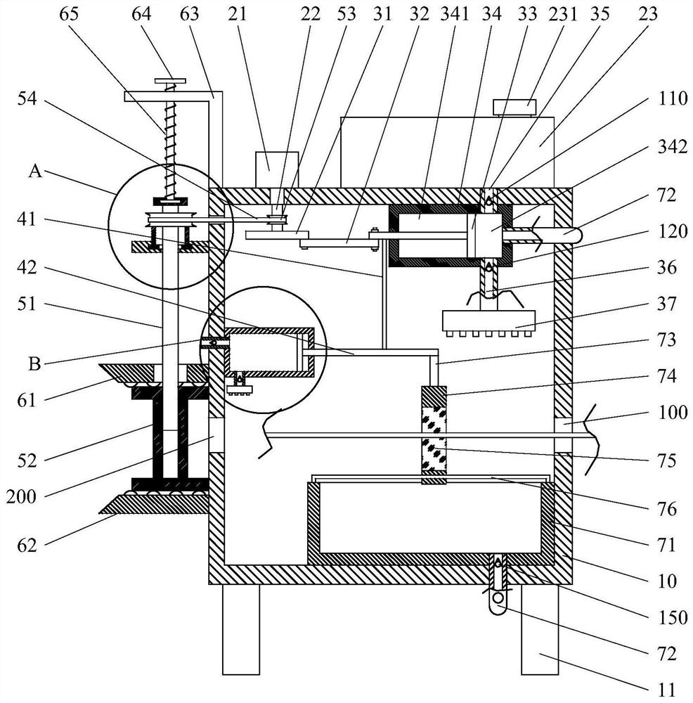 Enameled wire production equipment