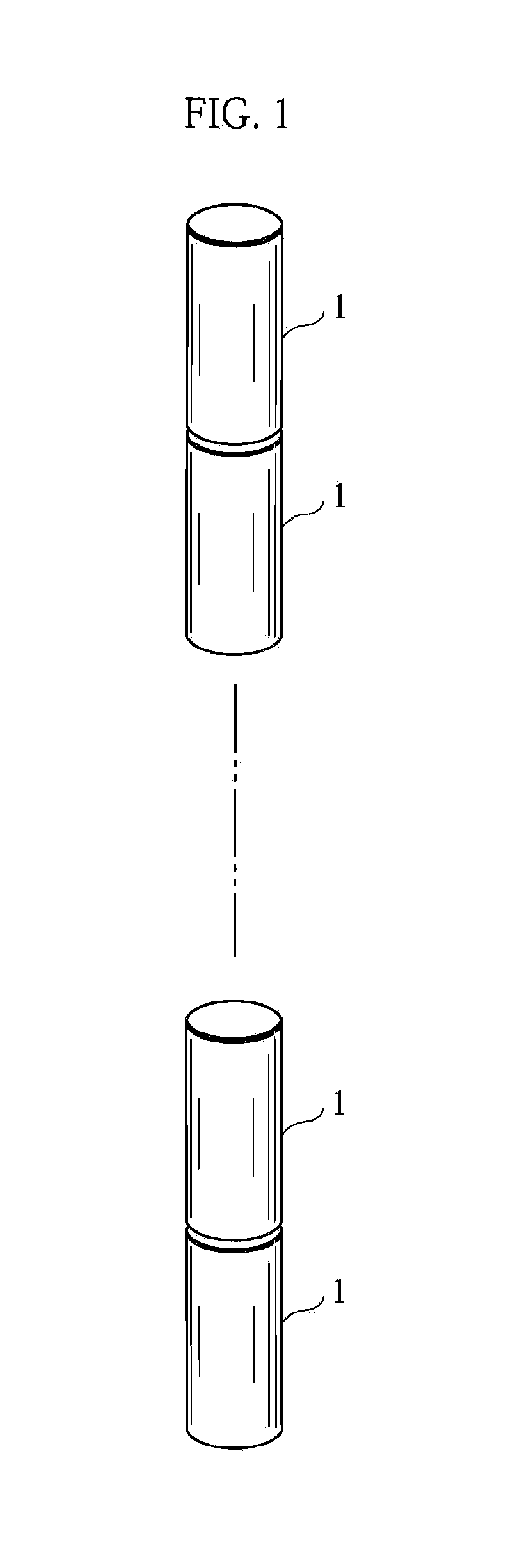 Control rod for high temperature gas reactor