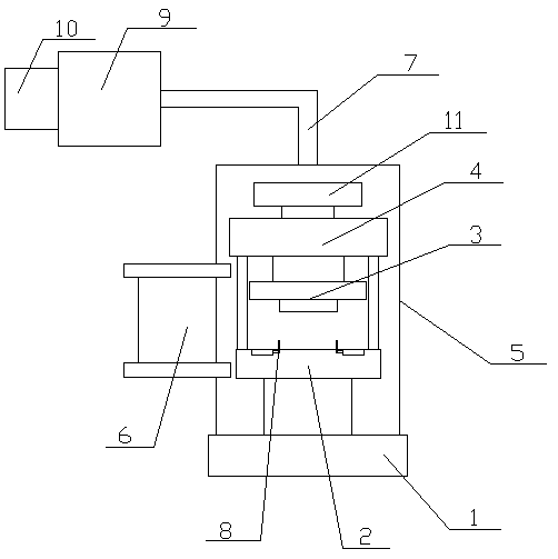 Friction plate hydraulic device with sealing door