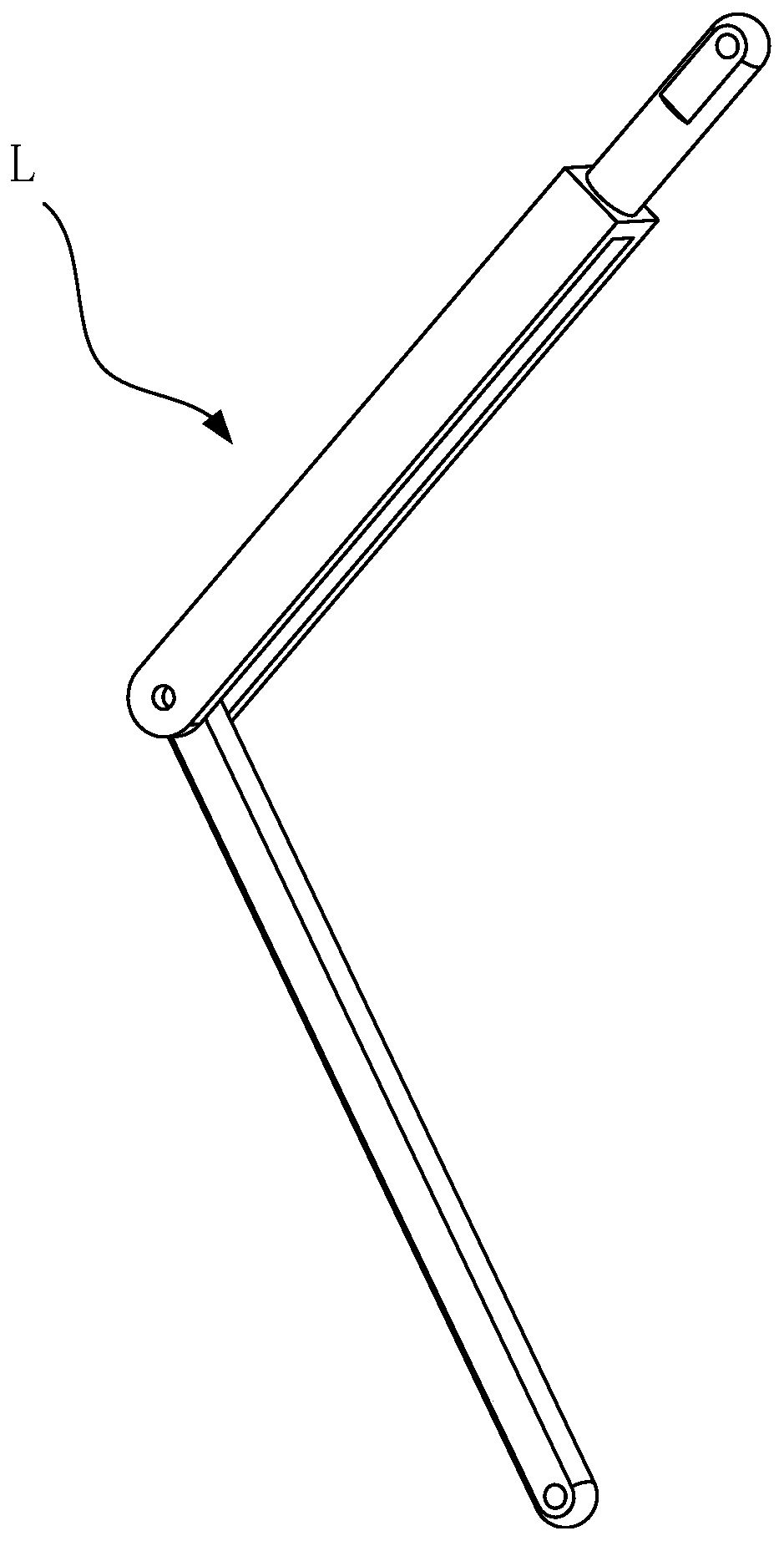 High-folding-unfolding-ratio double-layer annular unfoldable antenna mechanism based on straight quadrangular units