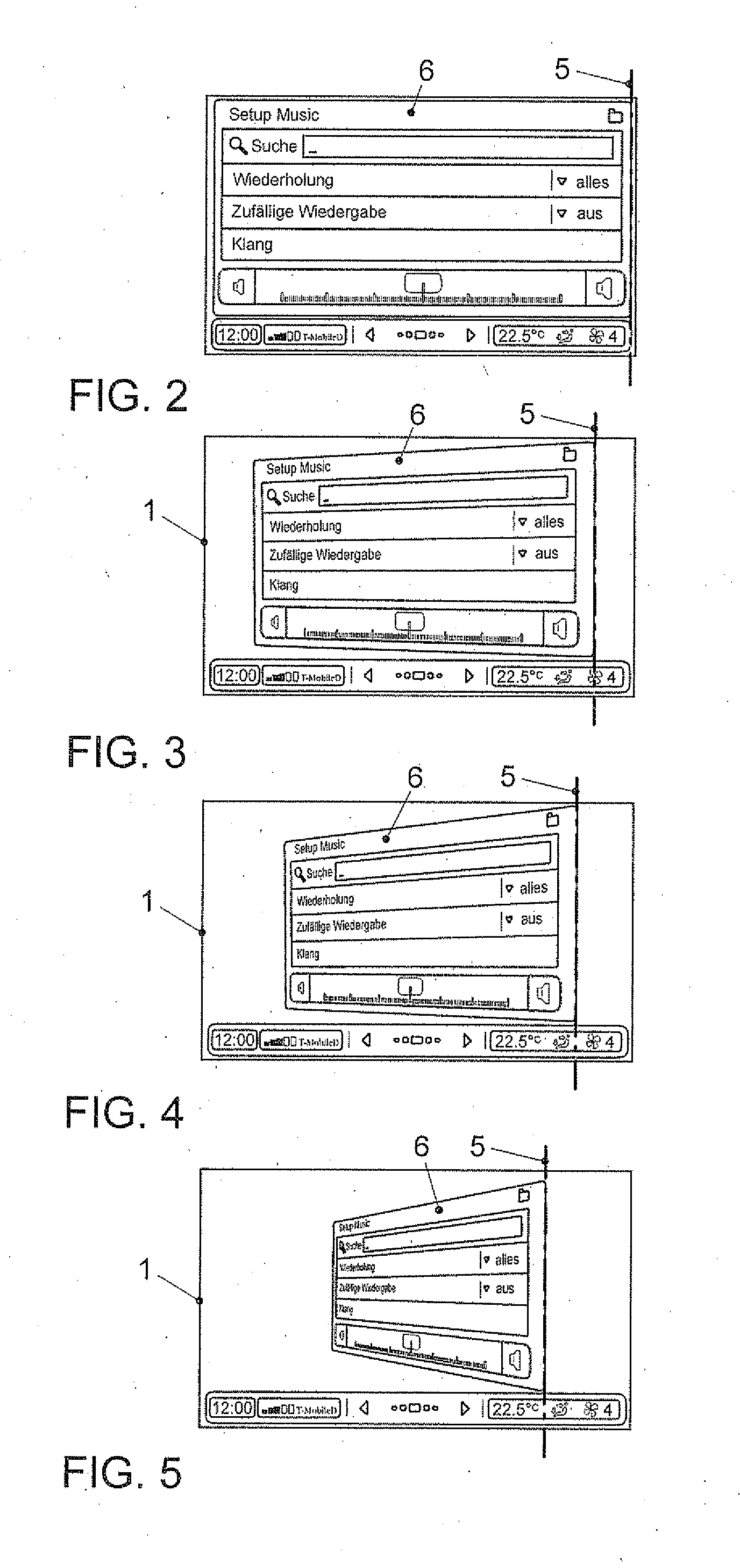 Method for Displaying a Two-Sided Two-Dimensional Object on a Display in a Motor Vehicle and Display Device for a Motor Vehicle