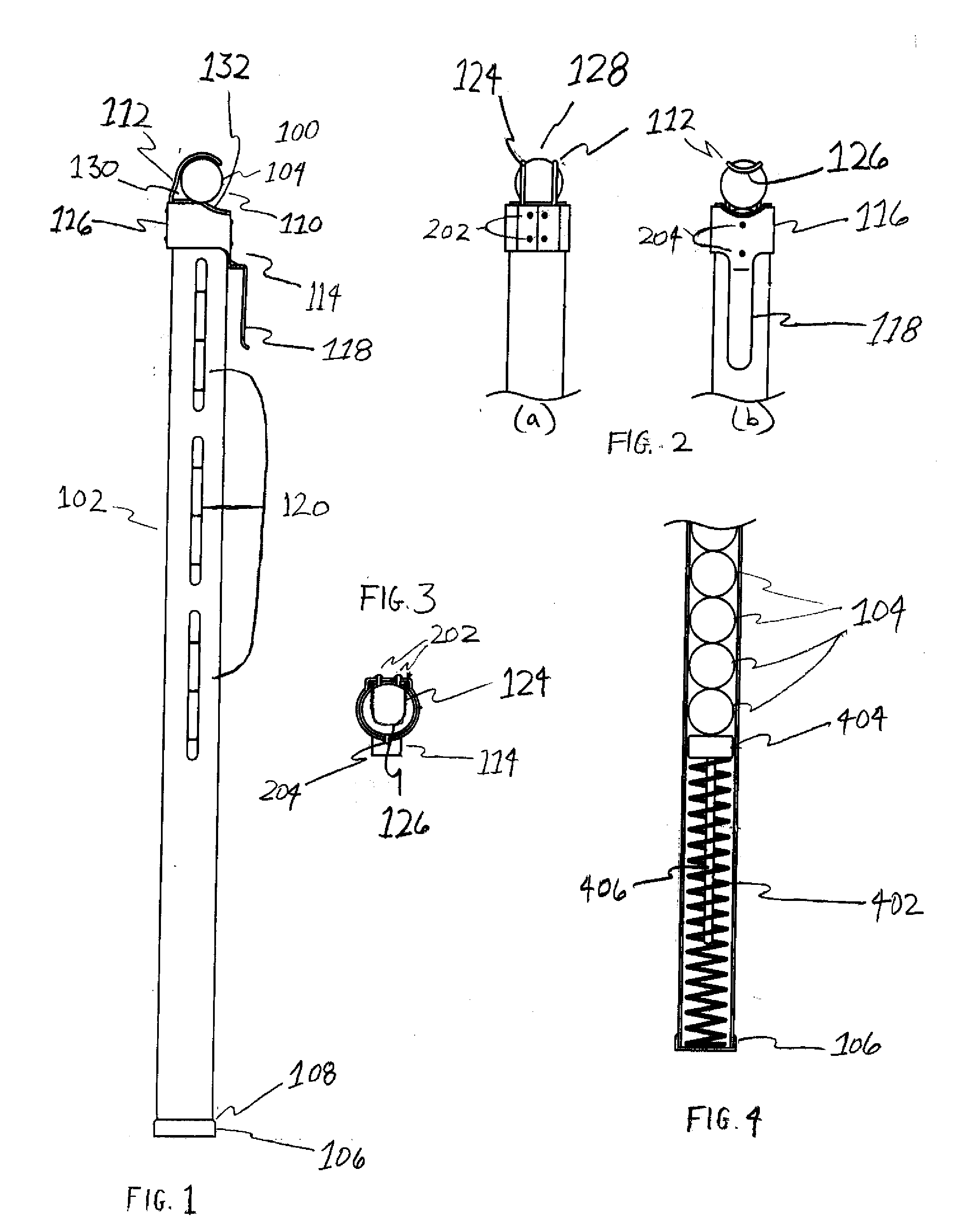 Golf ball dispenser