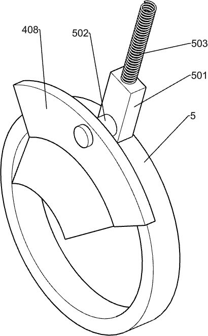 Fruit peeling and sectioning device