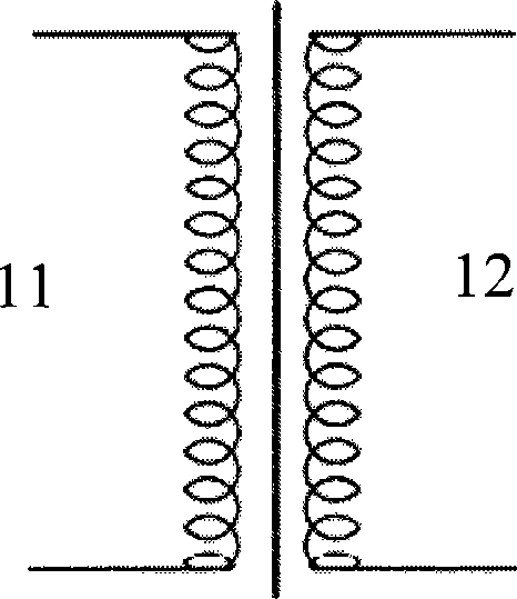 High and low-voltage transformer for micro-wave oven