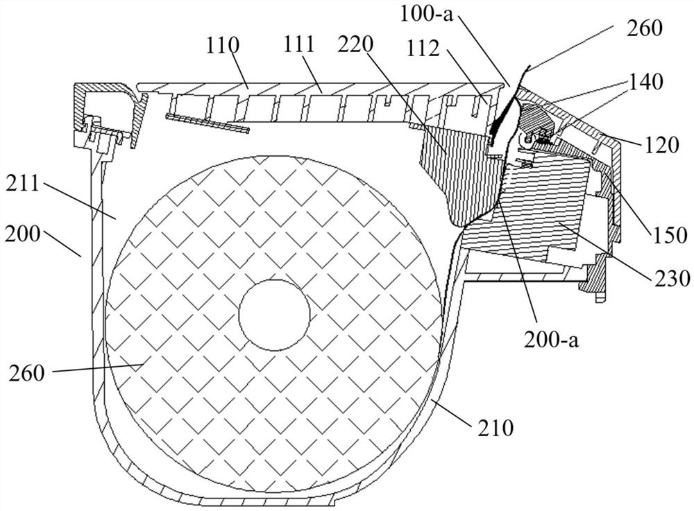 Printer paper outlet structure and printer