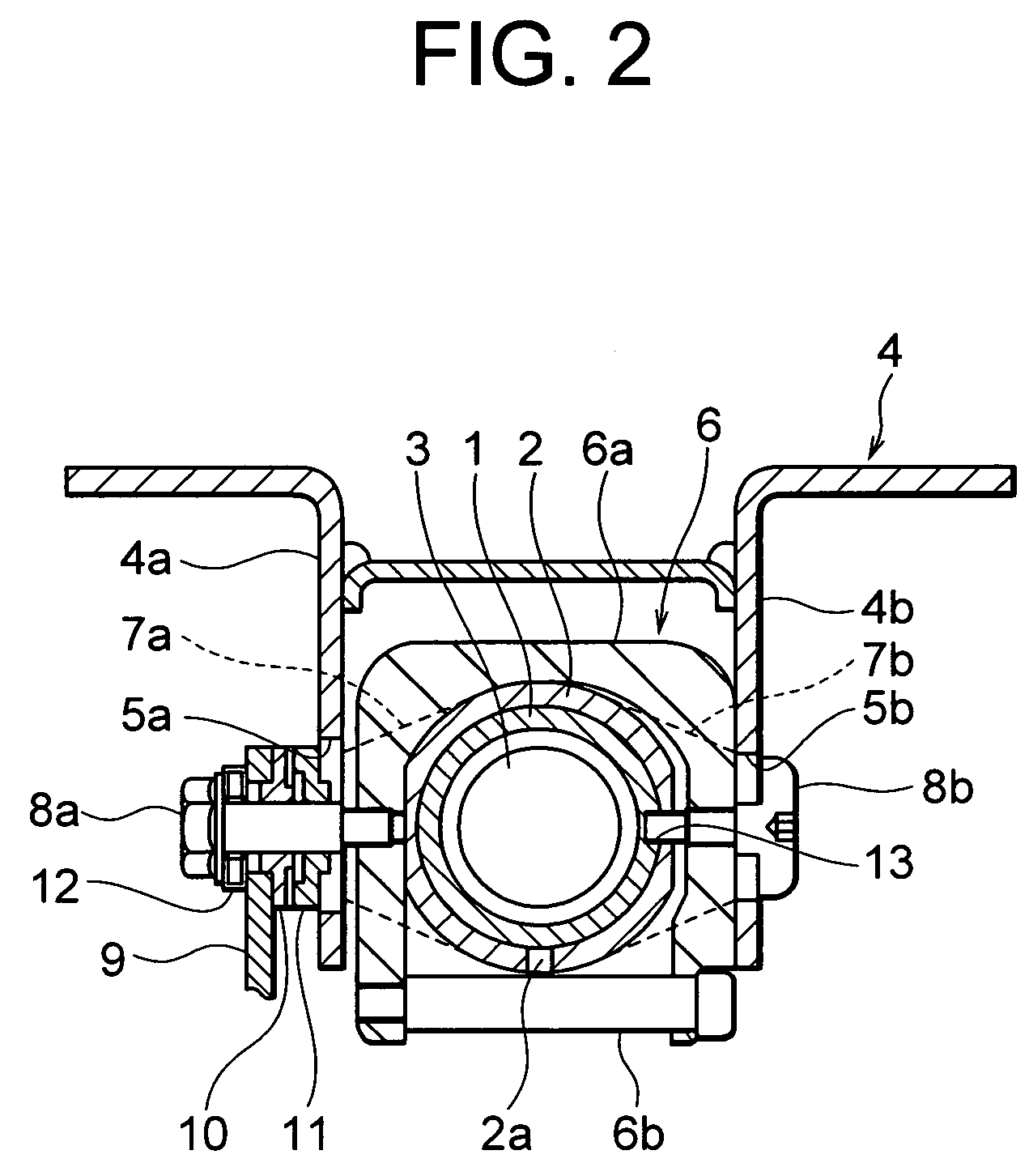 Vehicle impact absorption type steering column device